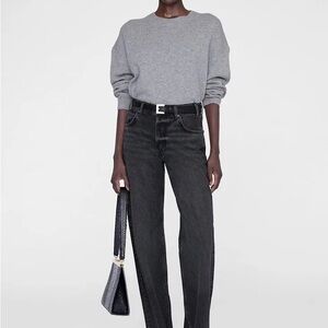 Anine Bing Greywash “Roy” Denim Jean